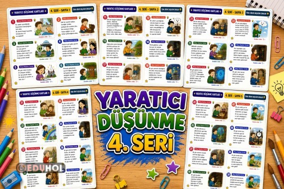 YARATICI DÜŞÜNME KARTLARI-4. SERİ HİKAYE BAŞLATAN SORULAR