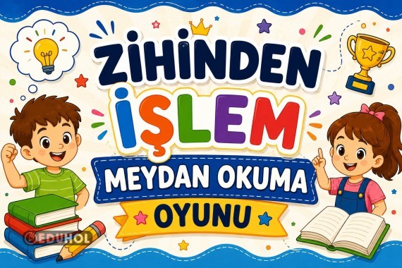 ZİHİNDEN İŞLEM MEYDAN OKUMA OYUNU
