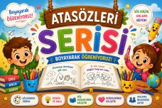 ATASÖZLERİ 5. SERİ BOYAYARAK ÖĞRENİYORUZ