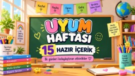 UYUM HAFTASI 15 İÇERİK PART 3