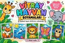 VİTRAY HAYVAN BOYAMALARI