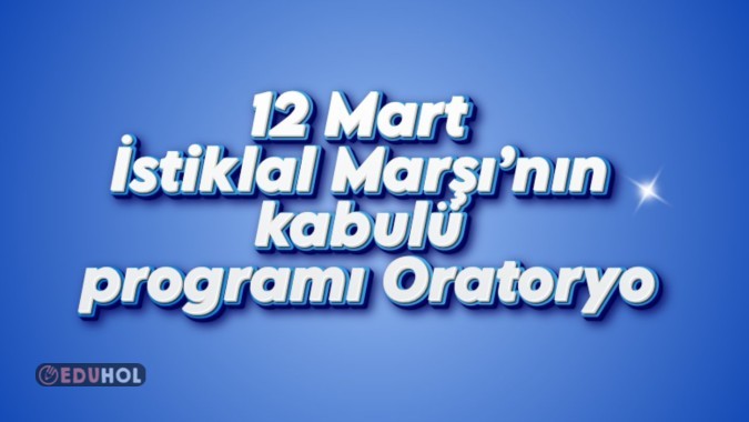 12 Mart Oratoryo