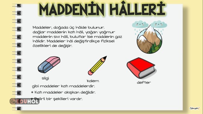 Maddenin Halleri ve Isı Alışverişi Ders Sunumu