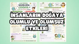 İnsanların doğaya olumlu ve olumsuz etkileri