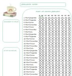 MART AYI OKUMA ÇİZELGESİ