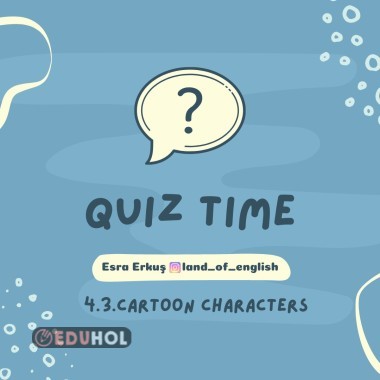 4.3.cartoon characters quiz