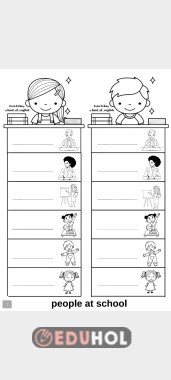 Maarif Model 2.1. people at school