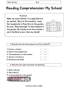 Maarif Model 2.1. reading worksheet