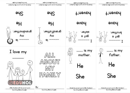 Maarif Model 2.4. my family mini book