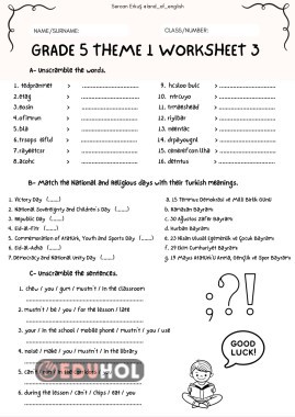 Maarif Model 5.1. worksheet 3
