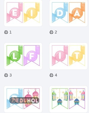 Ramazan Ayı Pano ( Eid al fitr )