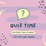 3.5. Toys and games quiz