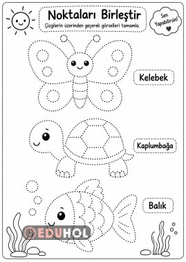 Noktaları Birleştir , Hayvanları Oluştur