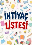 İHTİYAÇ LİSTESİ