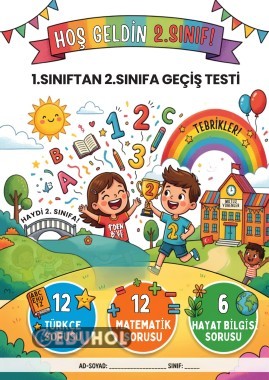 1.SINIFTAN 2.SINIFA GEÇİŞ TESTİ (CEVAP ANAHTARLI)