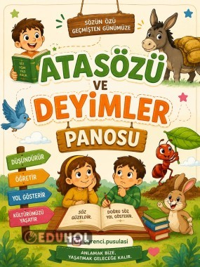 ATASÖZLERİ PANOSU (4 SAYFA)