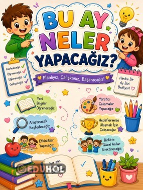 BU AY NELER YAPACAĞIZ? PANOSU