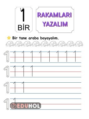 RAKAMLARI YAZALIM-BİR
