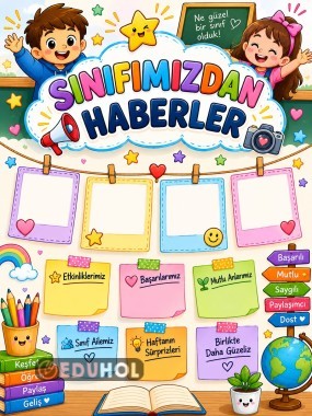 SINIFIMIZDAN HABERLER PANOSU
