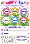 ANNE YAZIYORUM ETKİNLİĞİ 3