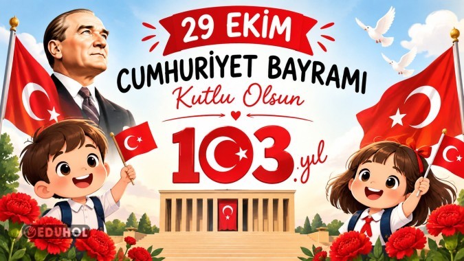 29 Ekim Cumhuriyet Bayramı Dijital Pano
