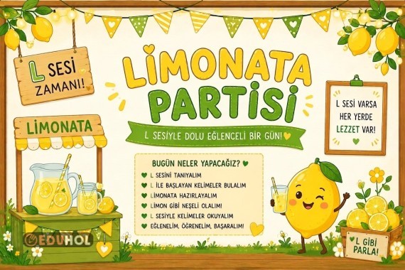 L Sesi Limonata Partisi Dijital Pano