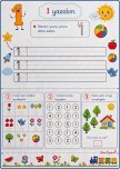 1 Rakamı Çalışma Kağıdı