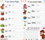 T Sesi Çalışma Kağıdı