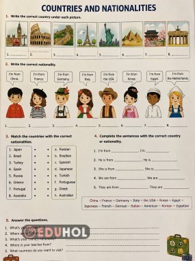 Countries and Nationalities