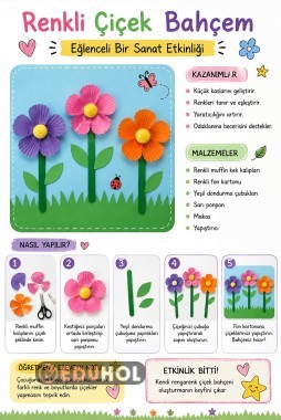 Renkli Çiçek Bahçem 🌼🌷