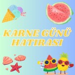 Karne Günü Hatırası Pano Renkli