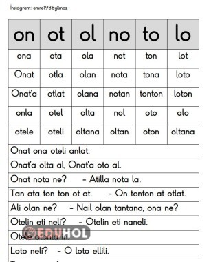 ANETİLO HECEDEN CÜMLEYE