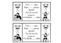 BABA YAZMAYI ÖĞRENDİM ETKİNLİĞİ