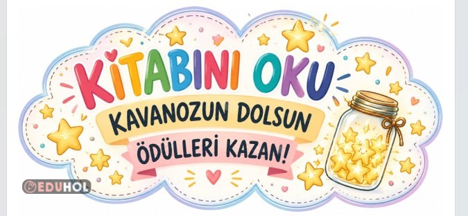 Kitabını Oku, Kavanozun Dolsun Yazı Şablonu