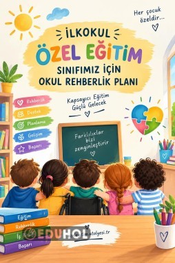 ilkokul özel eğitim sınıfı yıllık rehberlik planı