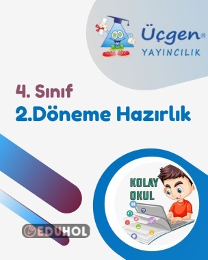4. Sınıf 2. Döneme hazırlık Yeni Nesil Sorular Üçgen Yayıncılık