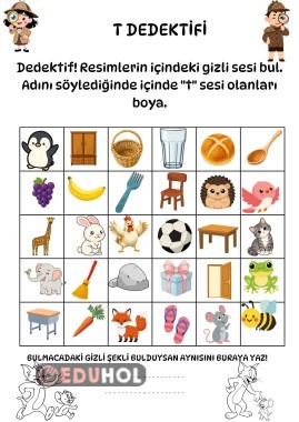 T dedektifi t hissettirme