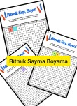 Ritmik Sayma Boyama