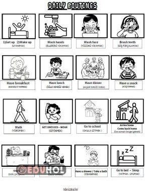 5.T3.Daily Routines&Activities Words