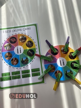 İ Sesi Okuma Çarkı