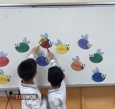 S Harfi Sinek Avı Oyunu Sinek Şablonları