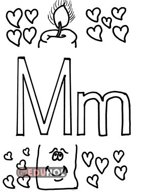 M m harfi aç kapa etkinliği.