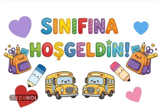 Sınıfına Hoşgeldin Panosu Malzemeleri