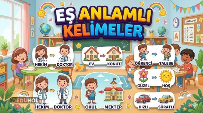 Eş Anlamlı Kelimeler 1