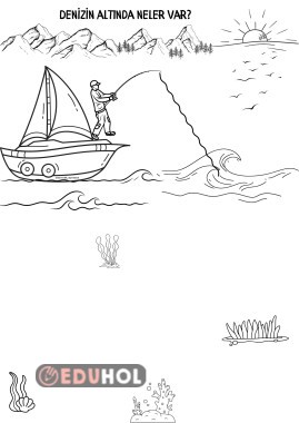 Denizin altında neler var?