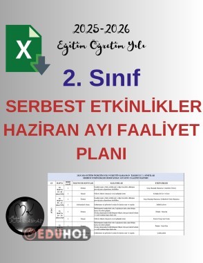 2. Sınıf Serbest Etkinlikler Dersi Haziran Ayı Faaliyet Raporu
