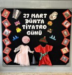 27 Mart Dünya Tiyatro Günü Pano