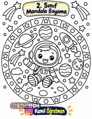 Mandala Çalışması 10 Adet