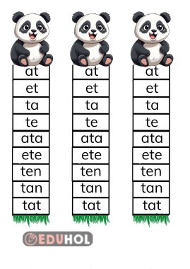 T Harfi Heceler Kelimeler