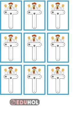 T Harfi İnteraktif Defter Çalışması